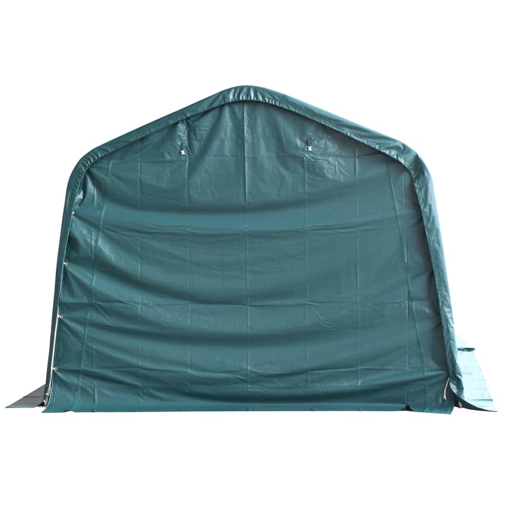 Removable Livestock Tent PVC 550 g/m² 3.3x4.8 m Dark Green