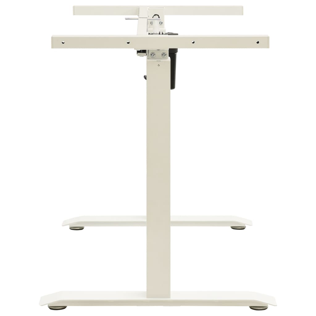 Electric Motorised Standing Desk Frame Height Adjustable White