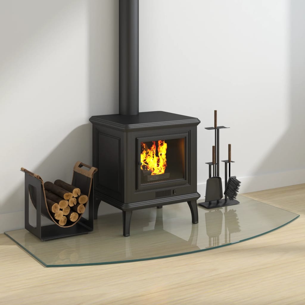 Fireplace Glass Plate 120x60 cm