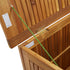 Garden Storage Box 60x50x58 cm Solid Wood Acacia