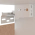 Hanging Cabinet White 80x31x60 cm Engineered Wood
