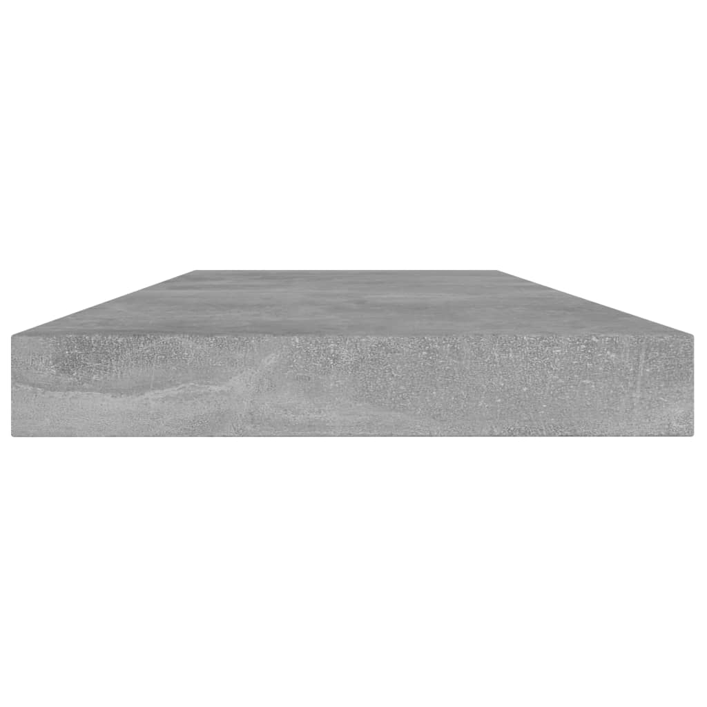 Bookshelf Boards 8 pcs Concrete Grey 40x10x1.5 cm Engineered Wood