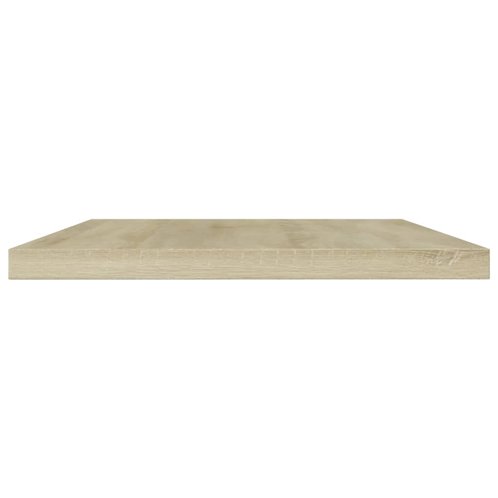 Bookshelf Boards 4 pcs Sonoma Oak 60x10x1.5 cm Engineered Wood