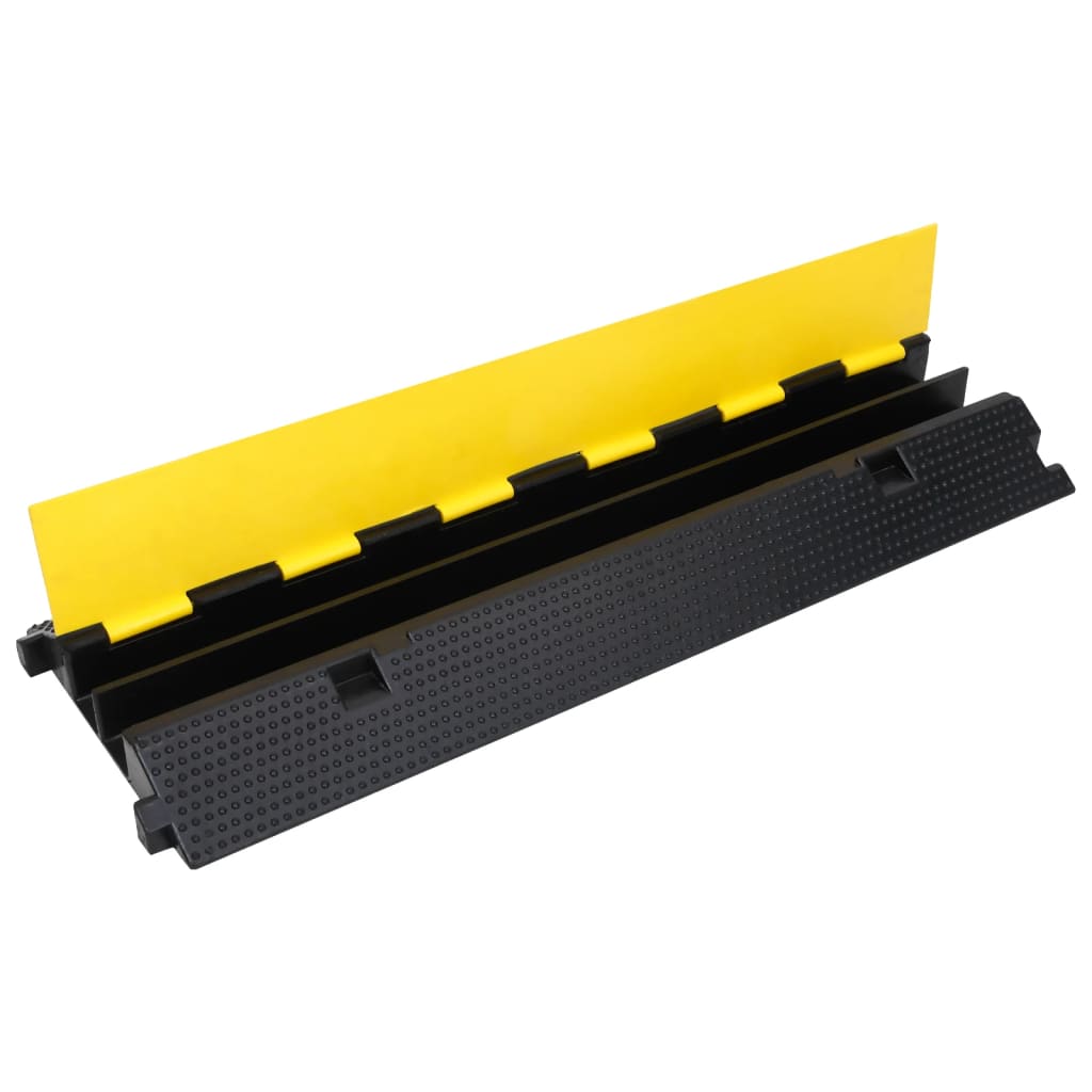 Cable Protector Ramp with 2 Channels 100 cm Rubber