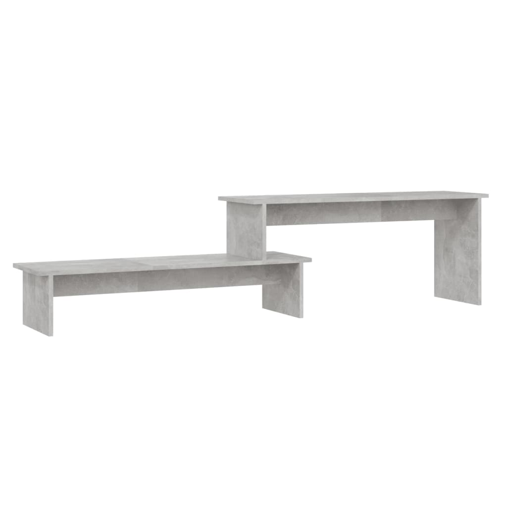 TV Cabinet Concrete Grey 180x30x43 cm Engineered Wood