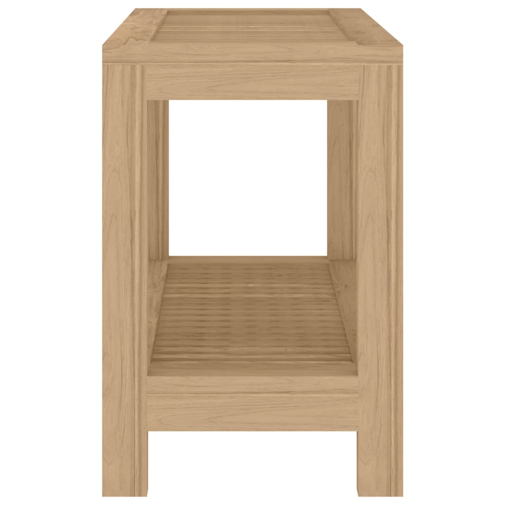 Bathroom Side Table 60x30x45 cm Solid Wood Teak