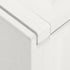 Cushion Box Angora White 125x40x42 cm 130 L