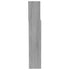 Headboard Cabinet Grey Sonoma 200x19x103.5 cm