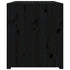 Outdoor Kitchen Cabinet Black 106x55x64 cm Solid Wood Pine