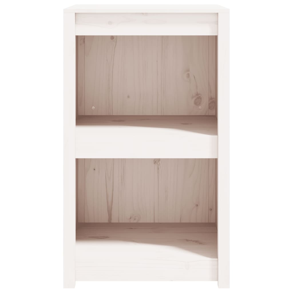 Outdoor Kitchen Cabinet White 55x55x92 cm Solid Wood Pine