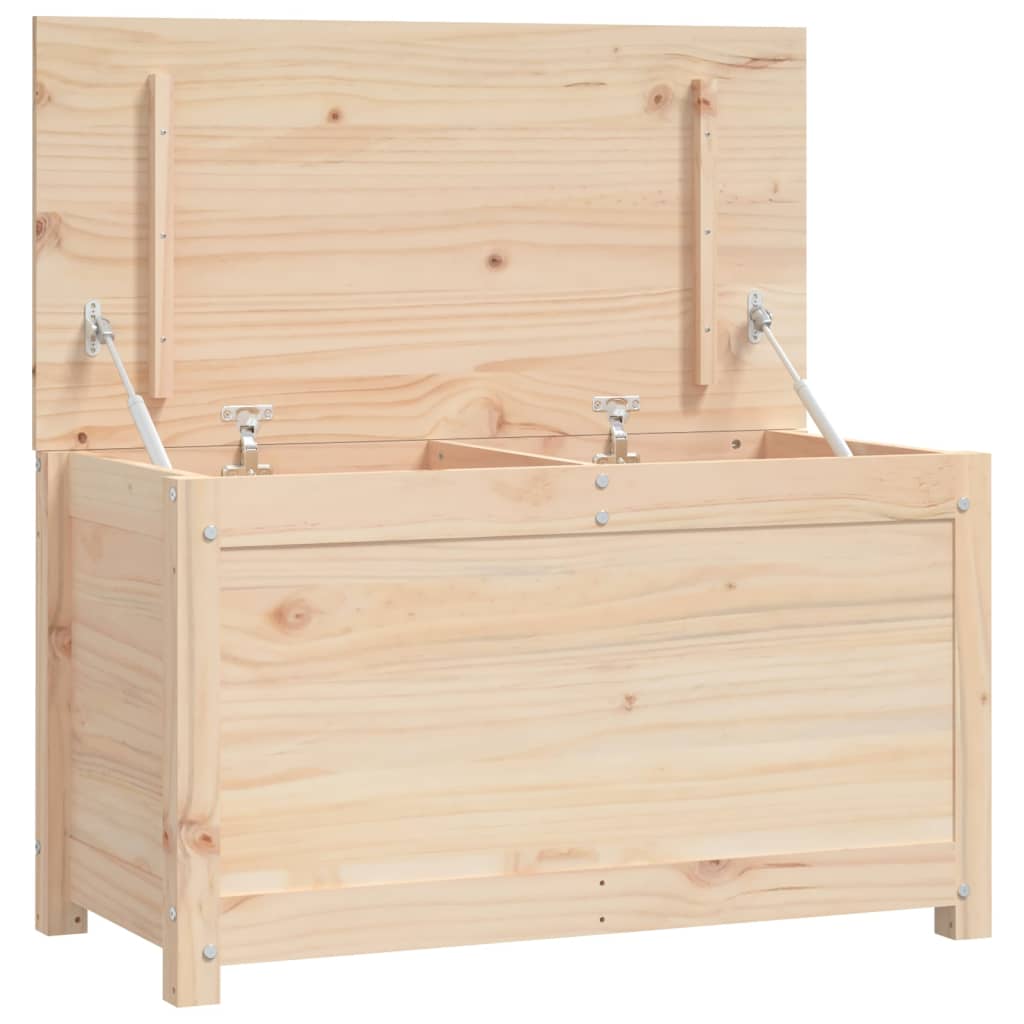 Storage Box 80x40x45.5 cm Solid Wood Pine
