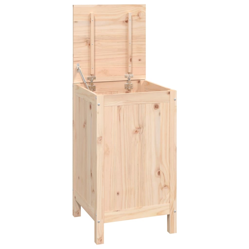 Laundry Box 44x44x76 cm Solid Wood Pine