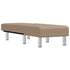 Chaise Longue Capuccino Faux Leather