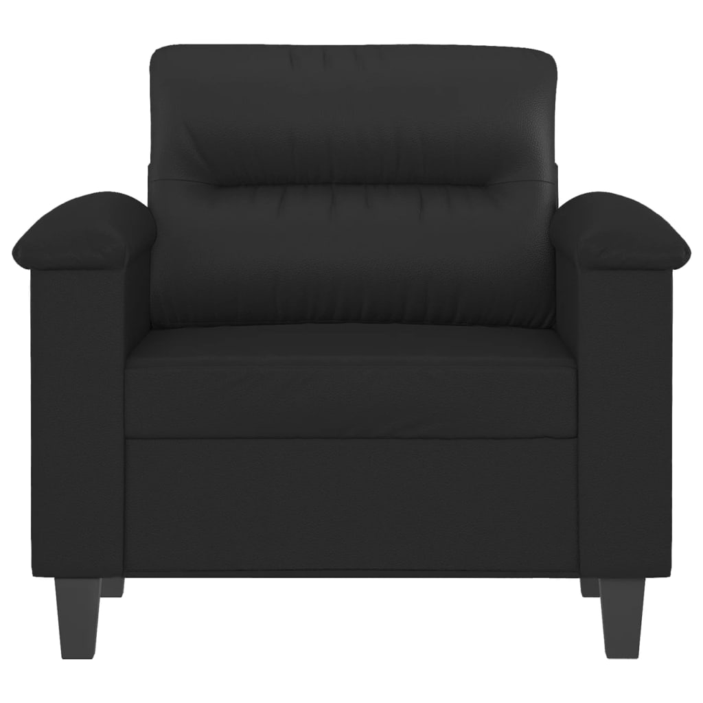 Sofa Chair Black 60 cm Faux Leather