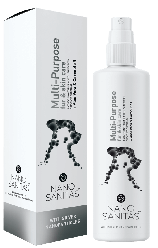Nano Sanitas Multipurpose Fur And Skin Spray - 250 ml