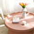 Coffee Table Round 71CM Plastic Pink