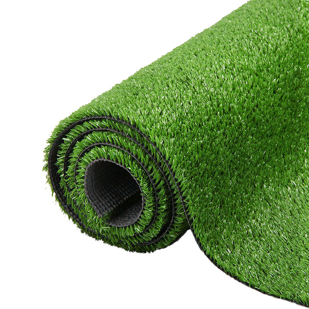 Artificial Grass 2mx5m 10mm Synthetic Fake Lawn Turf Plant Plastic Olive