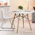 Dining Table Round White 4 Seater 100CM