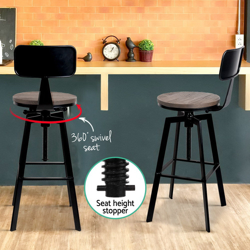 Bar Stools Kitchen Counter Chairs Vintage Metal Chairs