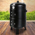 BBQ Grill 3-In-1 Charcoal Smoker