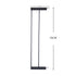Baby Kids Pet Safety Security Gate Stair Barrier Doors Extension Panels 10cm BK