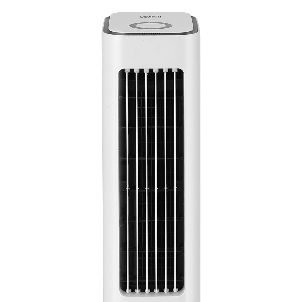 Evaporative Air Cooler Tower Conditioner Portable Cool Fan Humidifier 6L