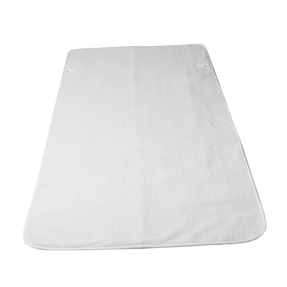 Double Size Electric Blanket Fleece White