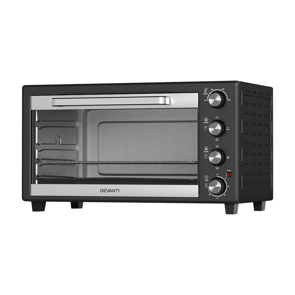 60L Convection Oven Electric Fryer Ovens 2000W