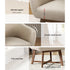 Fabric Tub Lounge Armchair  Beige