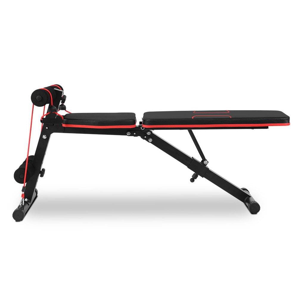 Weight Bench Adjustable FID Bench Press Home Gym 150kg Capacity