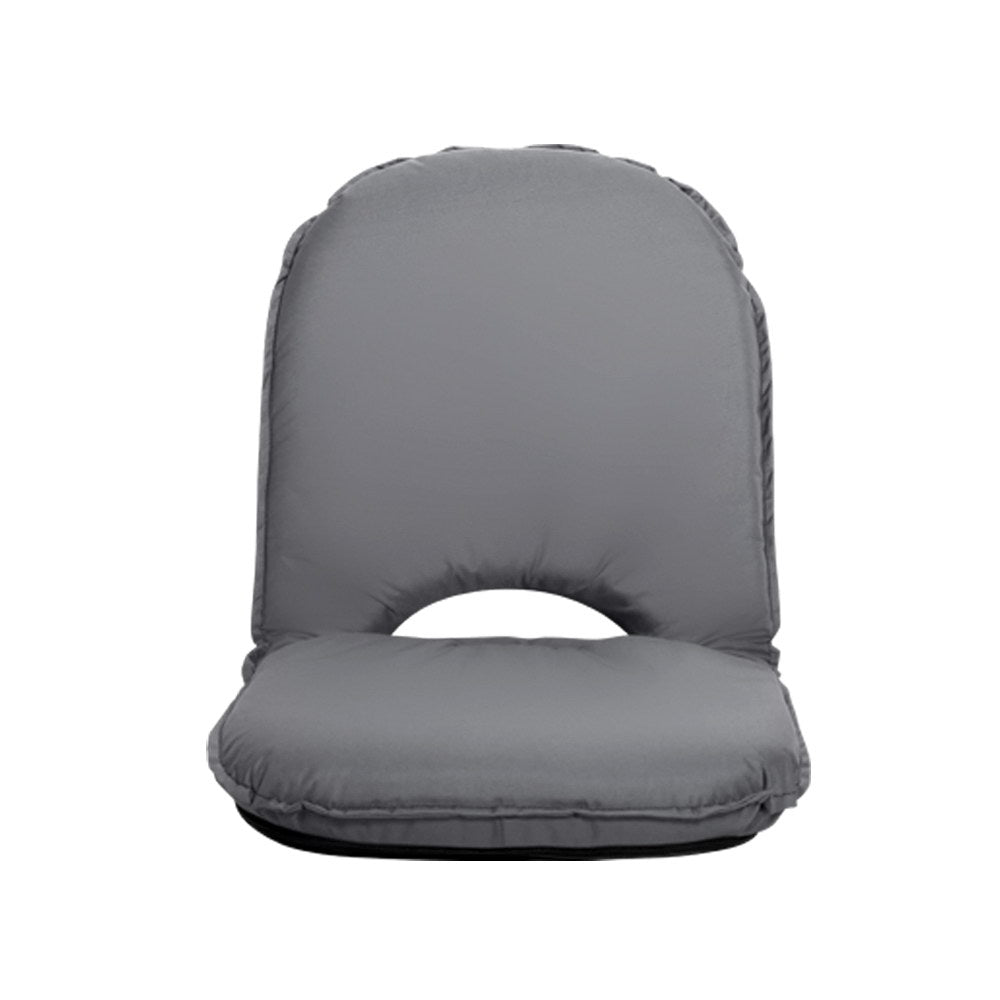 Floor Lounge Sofa Camping Chair Grey
