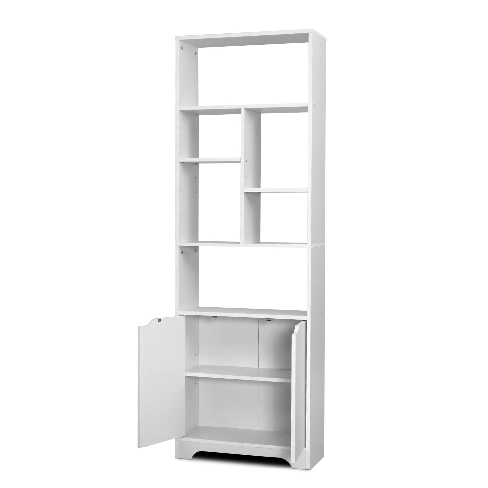 Bookshelf with Cabinet - GINA White