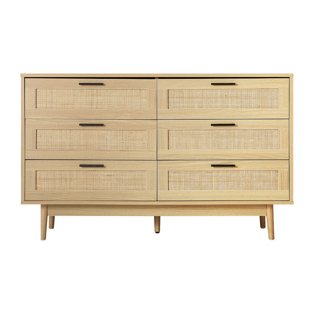 6 Chest of Drawers - BRIONY Oak