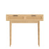 Console Table 2 Rattan Drawers