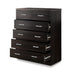 6 Chest of Drawers - ANDES Walnut