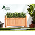 Garden Bed 60x30x33cm Wooden Planter Box Raised Container Growing