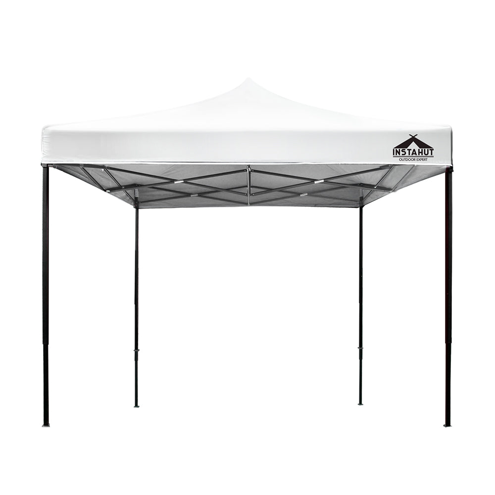 Gazebo Pop Up Marquee 3x3m Folding Tent Wedding Outdoor Camping Canopy Gazebos Shade White
