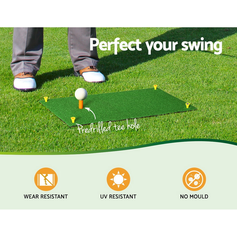 Golf Hitting Practice Mat Portable Driving�Range�Training Aid 60x30cm