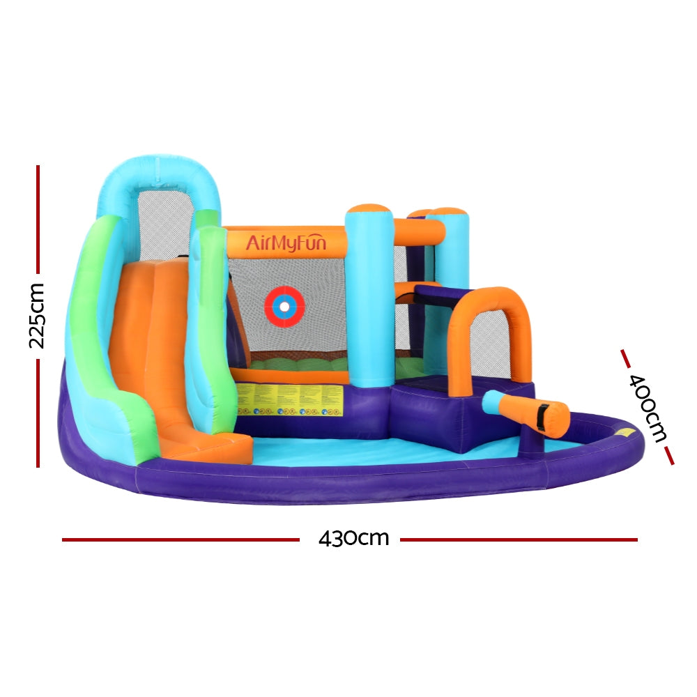 Inflatable Water Slide Kids Jumping Castle Trampoline Outdoor