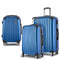Luggage Set 3pc 20" 24" 28" Suitcase Hardcase Trolley Travel Blue