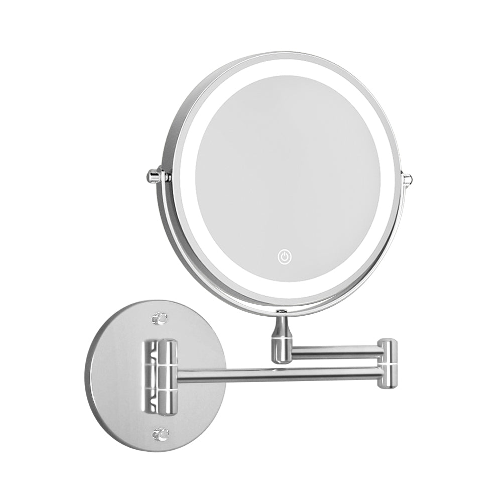 Extendable Makeup Mirror 10X Magnifying DoubleSided Bathroom Mirror