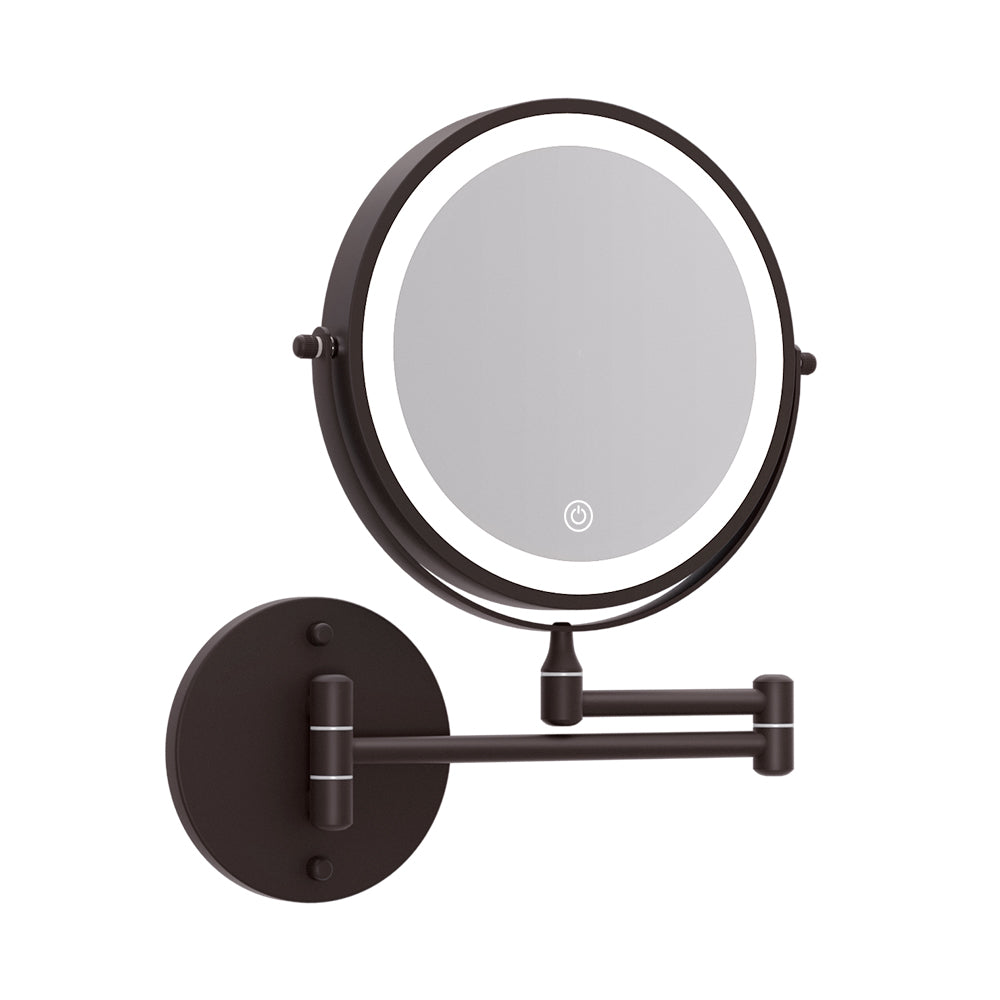 Extendable Makeup Mirror 10X Magnifying DoubleSided Bathroom Mirror BR