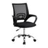 Mesh Office Chair Mid Back Black