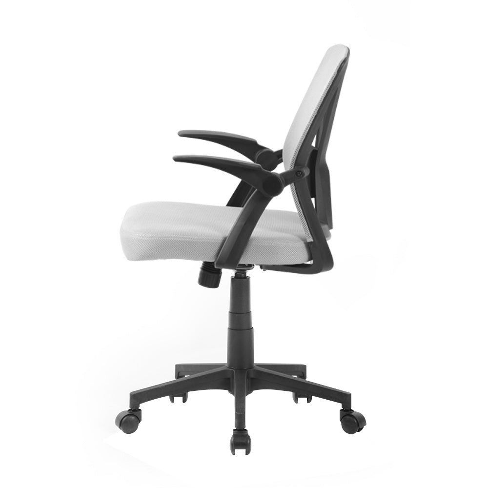 Mesh Office Chair Mid Back Grey