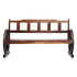 Outdoor Garden Bench Wooden 3 Seater Wagon Chair Lounge Patio Furniture