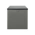 Outdoor Storage Box 680L Container Lockable Garden Bench Tool Shed Black