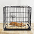 24" Dog Cage Crate Kennel 3 Doors