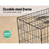 42" Dog Cage Crate Large Kennel 3 Doors