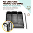 40" 8 Panel Dog Playpen Pet Exercise Cage Enclosure Fence Play Pen