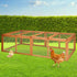 Chicken Coop Rabbit Hutch 180cm Extra Large Wooden Chicken House Run XL Hen Cage